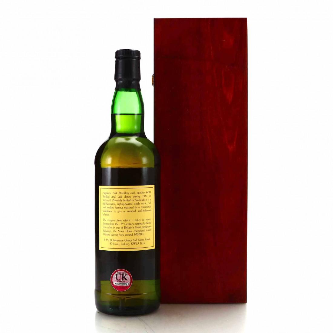Highland Park 1961 The Dragon Cask #4493