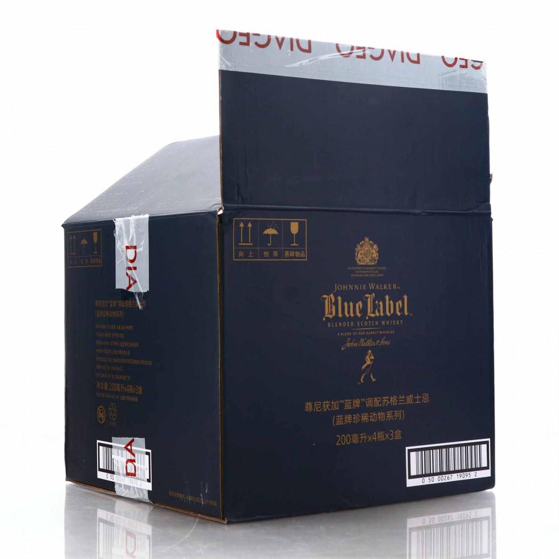 Johnnie Walker Blue Label Rare Animals Collection 12 x 20cl / Case