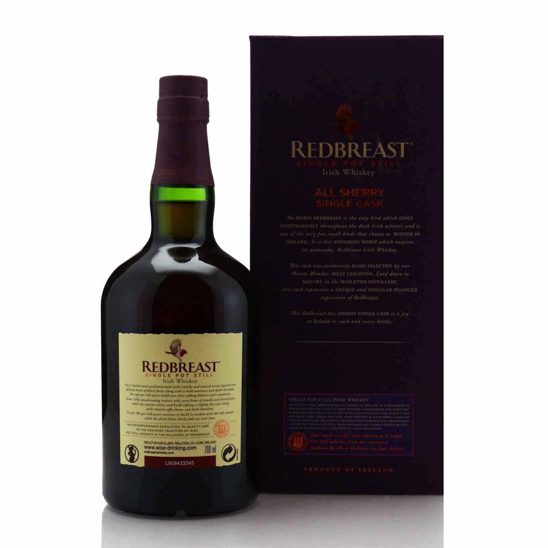 Redbreast 2001 Single Sherry Cask 17 Year Old #26494 / LMDW
