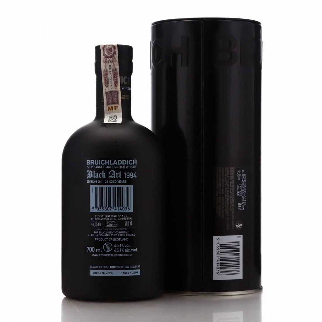 Bruichladdich 1994 Black Art 26 Year Old Edition 8.1