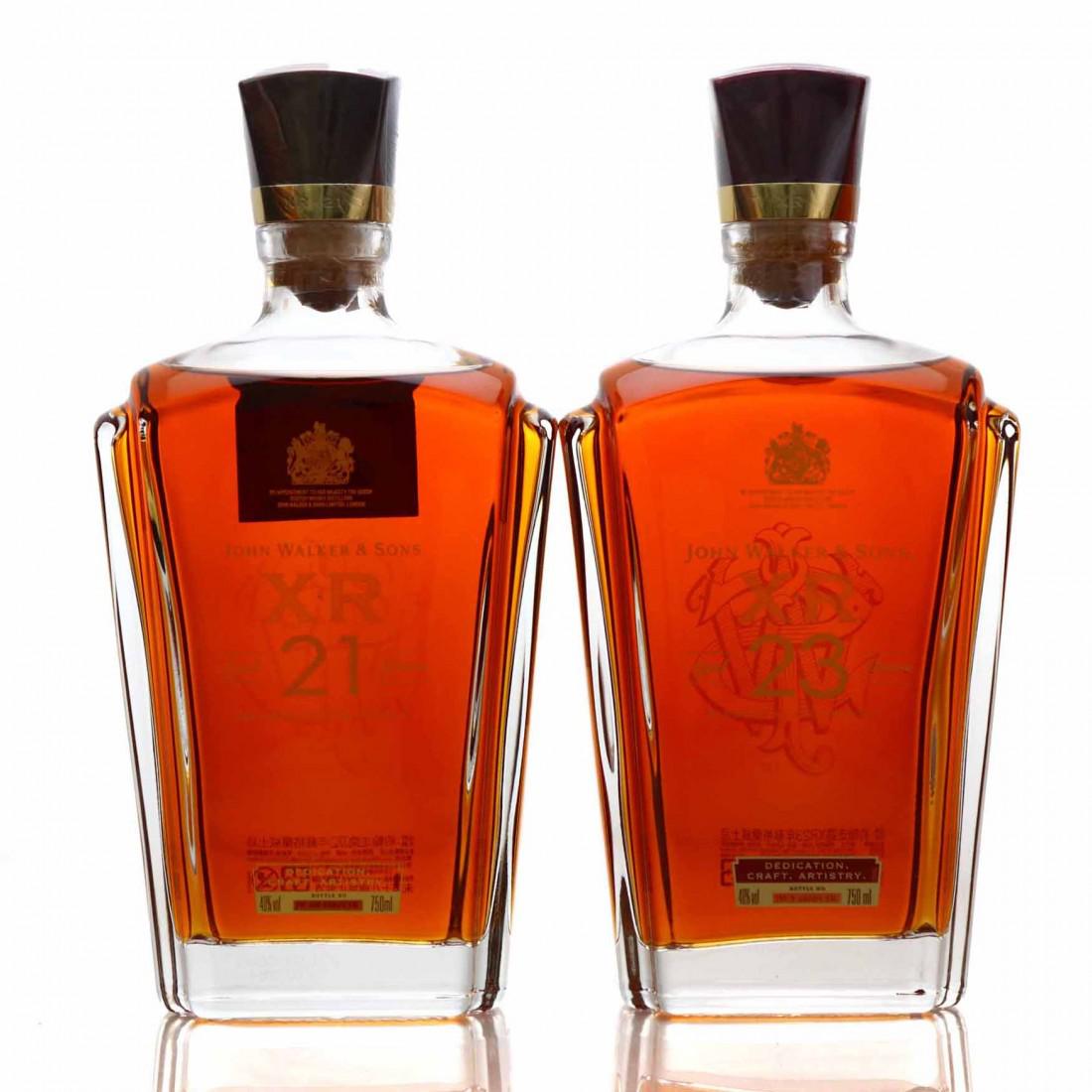 Johnnie Walker XR Gift Set 2 x 75cl / James Jean