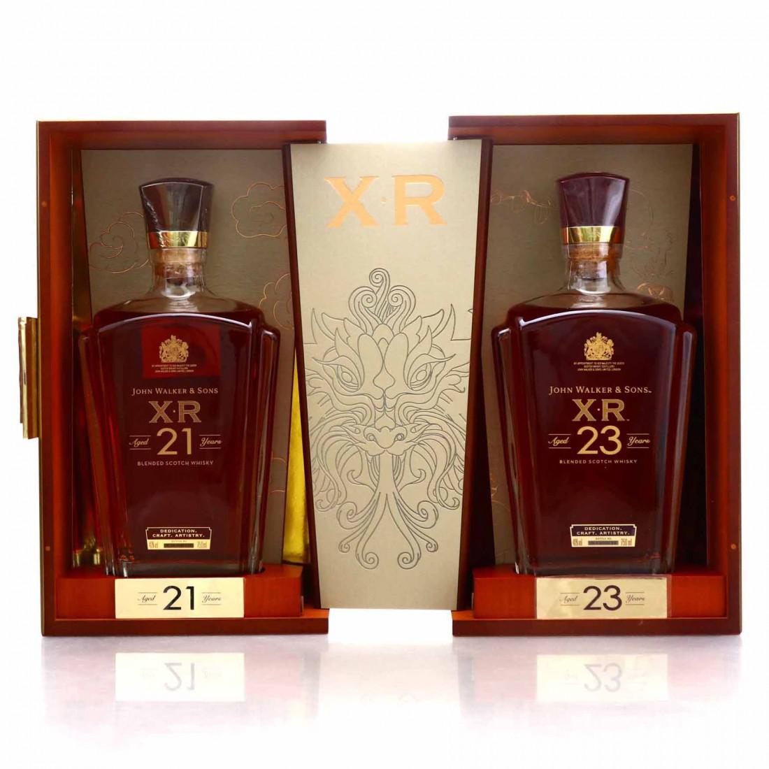 Johnnie Walker XR Gift Set 2 x 75cl / James Jean