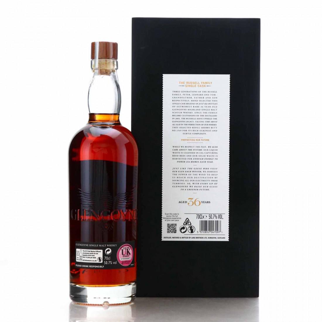 Glengoyne 1984 Single Sherry Cask 36 Year Old #1549 / The Russell Family