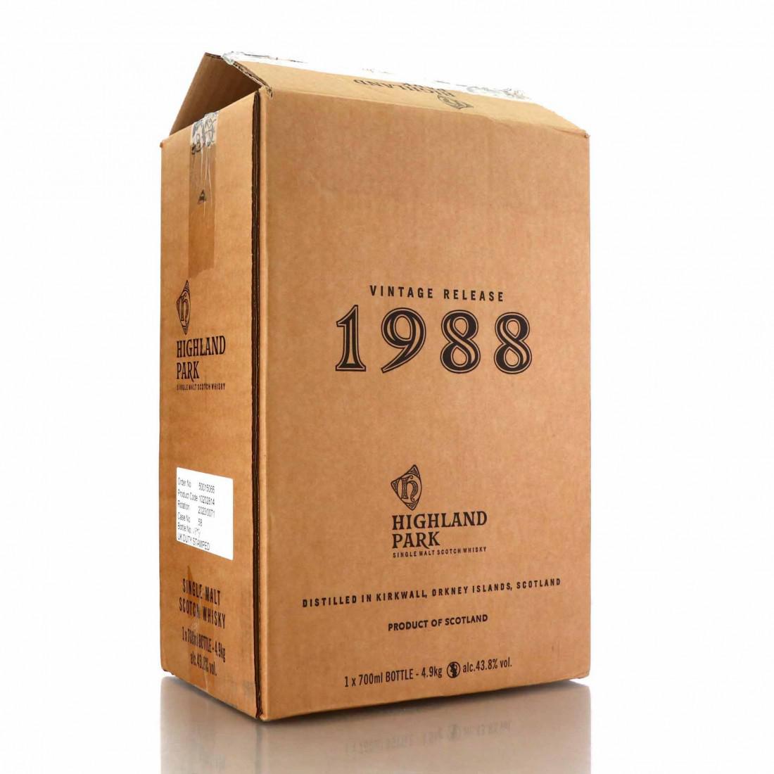 Highland Park 1988 Vintage Release