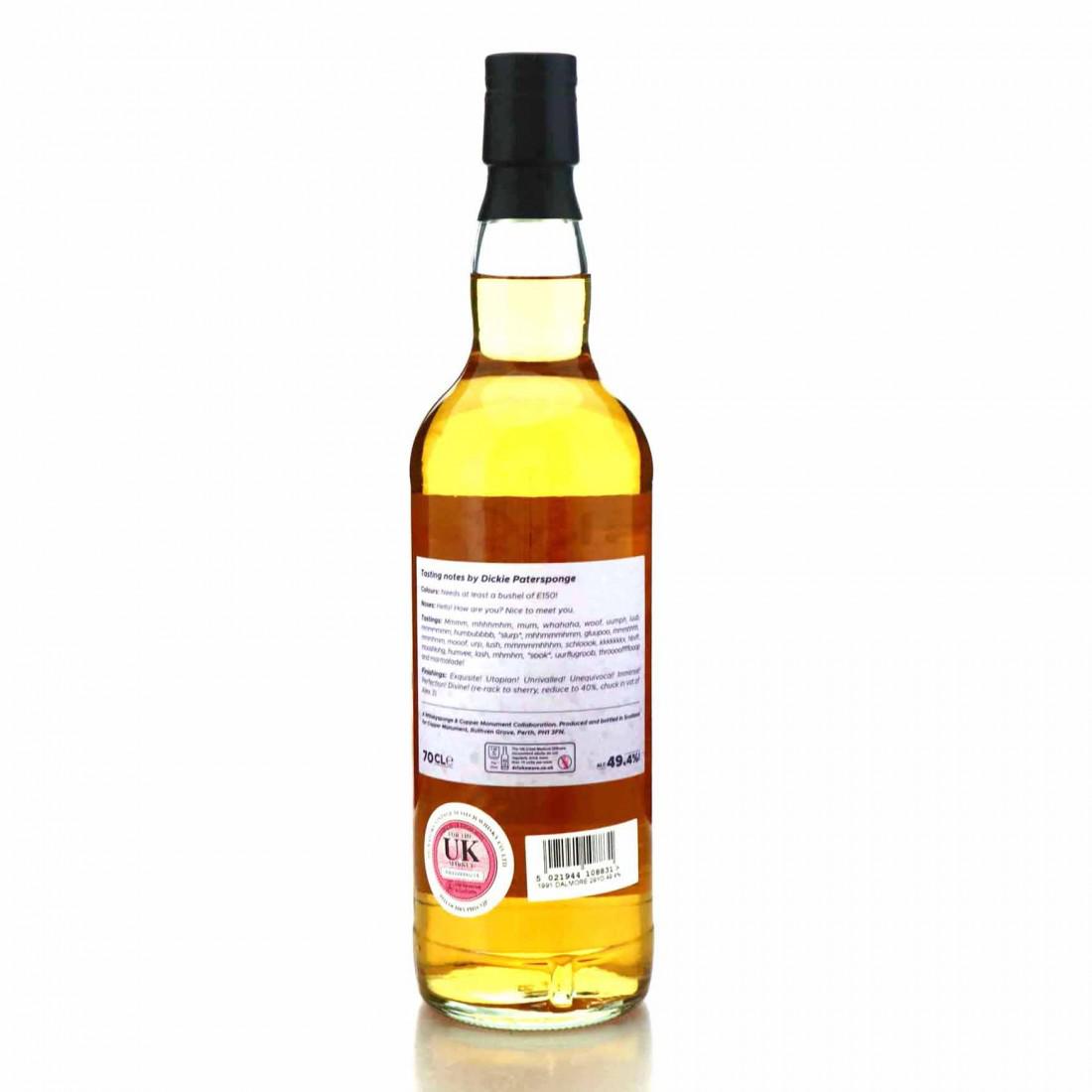 Dalmore 1991 Whisky Sponge 29 Year Old Edition No.10