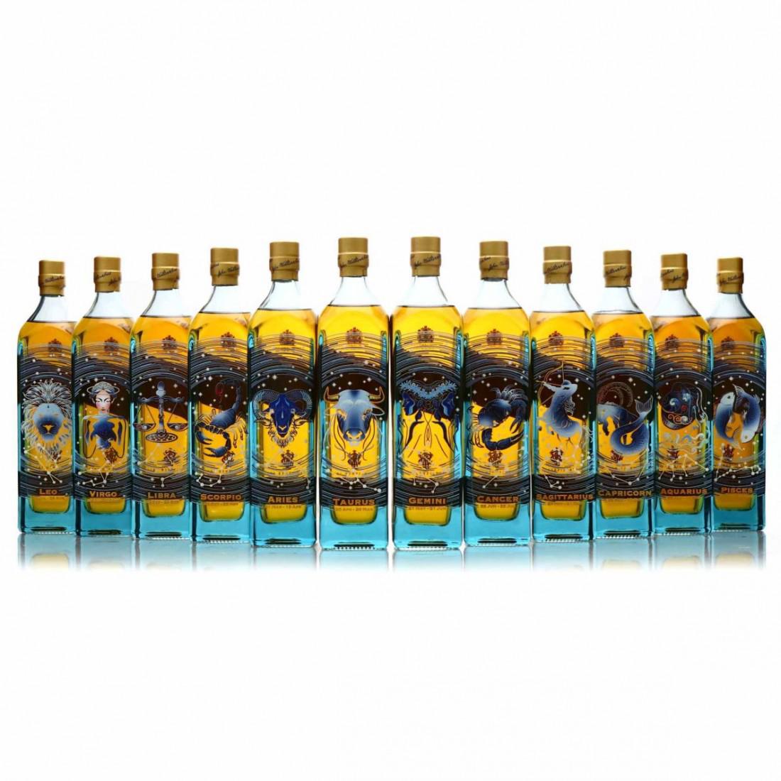 Johnnie Walker Blue Label Zodiac Collection 2022 12 x 20cl