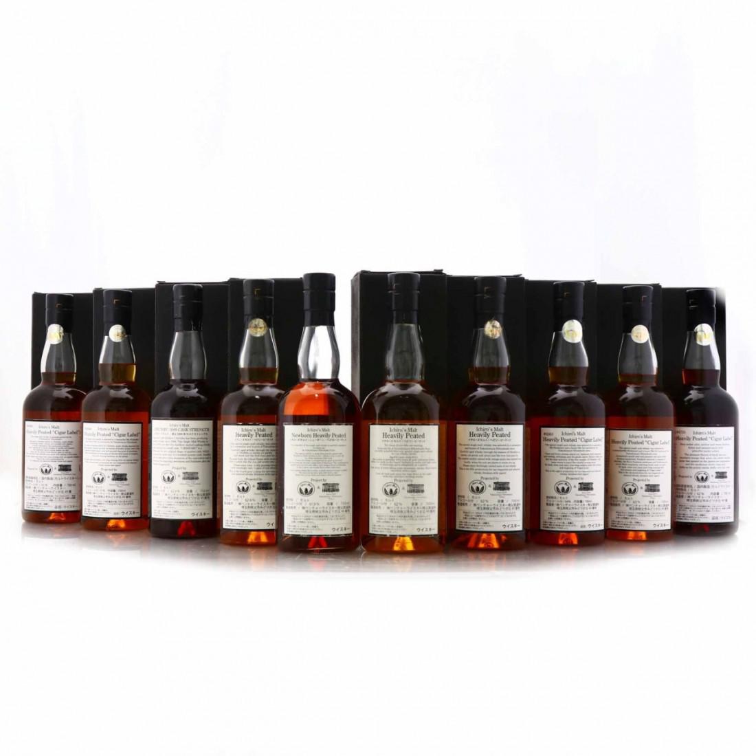 Chichibu Cigar Label Single Cask Collection 10 x 70cl