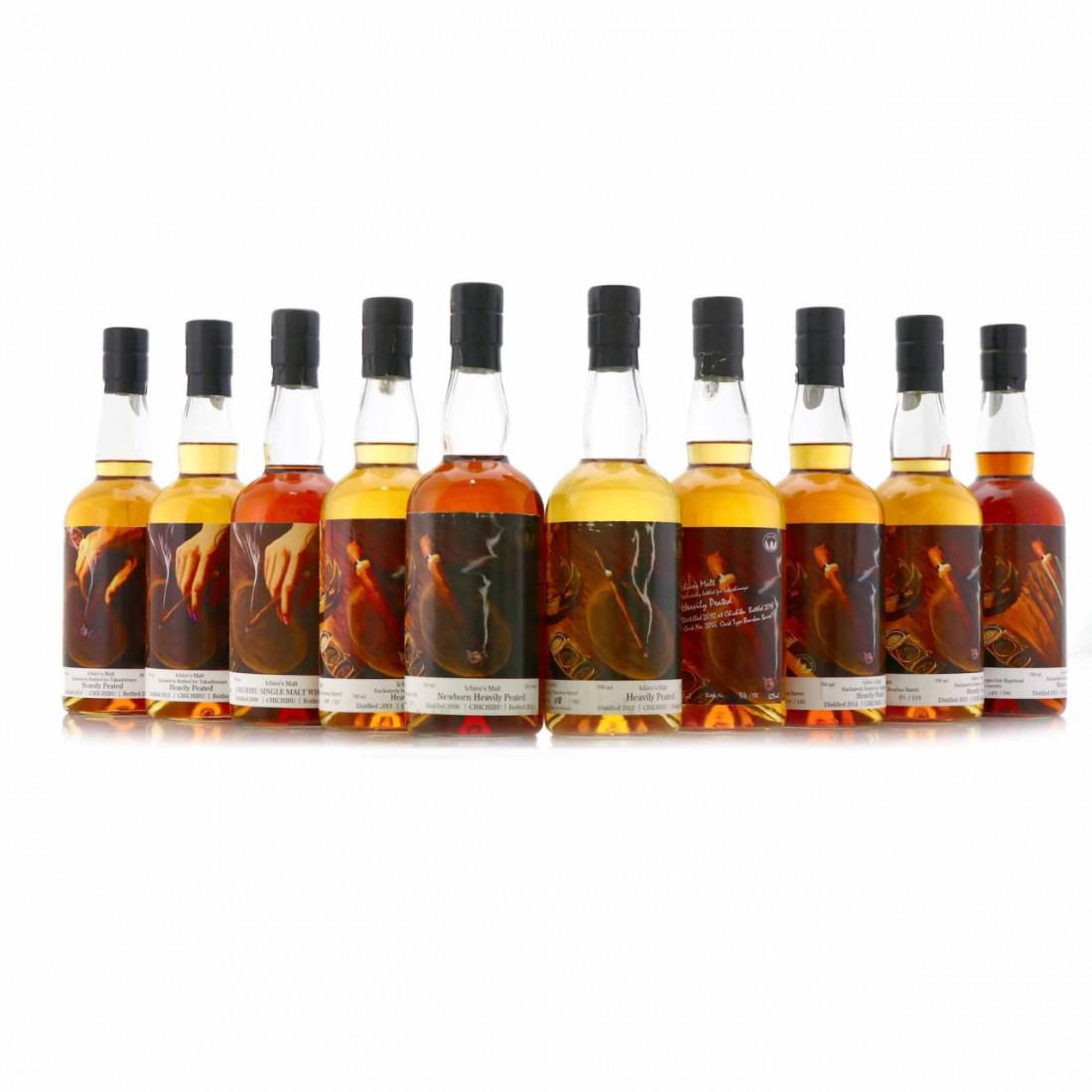 Chichibu Cigar Label Single Cask Collection 10 x 70cl