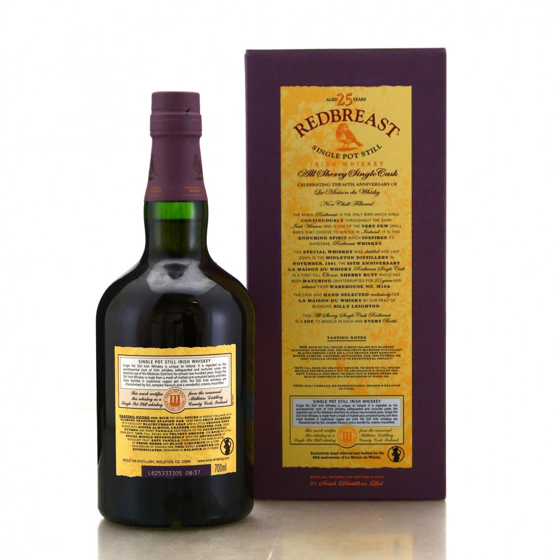 Redbreast 25 Year Old / LMDW 60th Anniversary