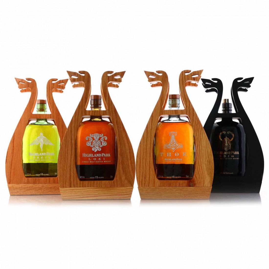 Highland Park Valhalla Collection 4 x 70cl