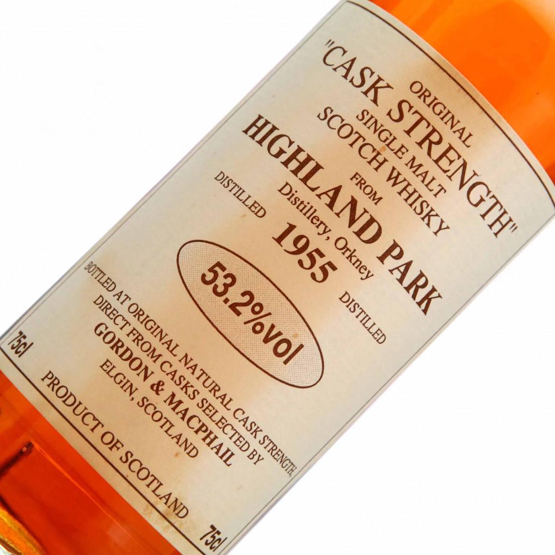 Highland Park 1955 Gordon and MacPhail Original 'Cask' / 53.2%