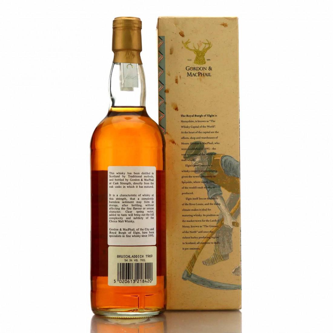Bruichladdich 1969 Gordon and MacPhail Cask Strength