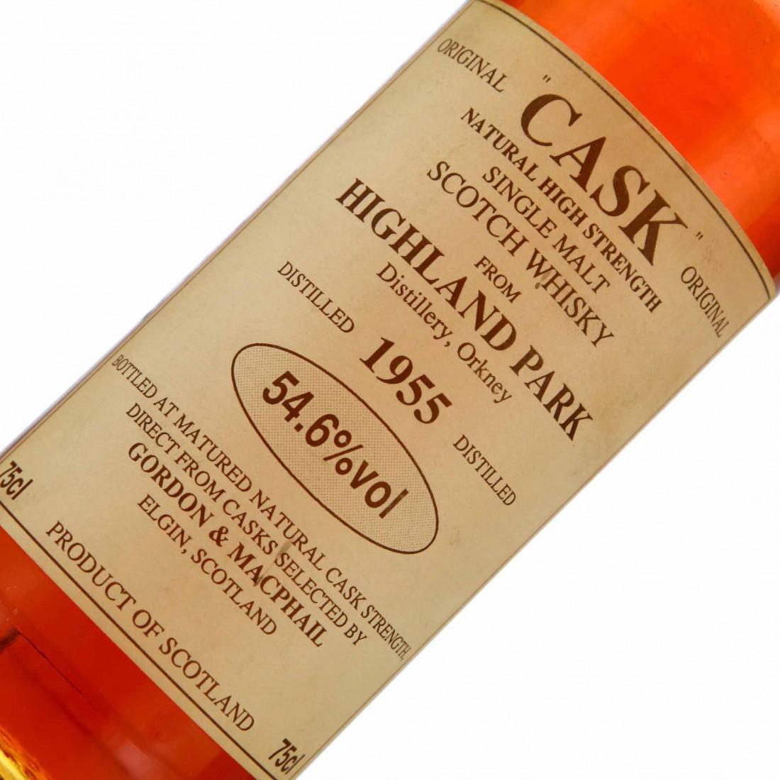 Highland Park 1955 Gordon and MacPhail Original 'Cask' / 54.6%