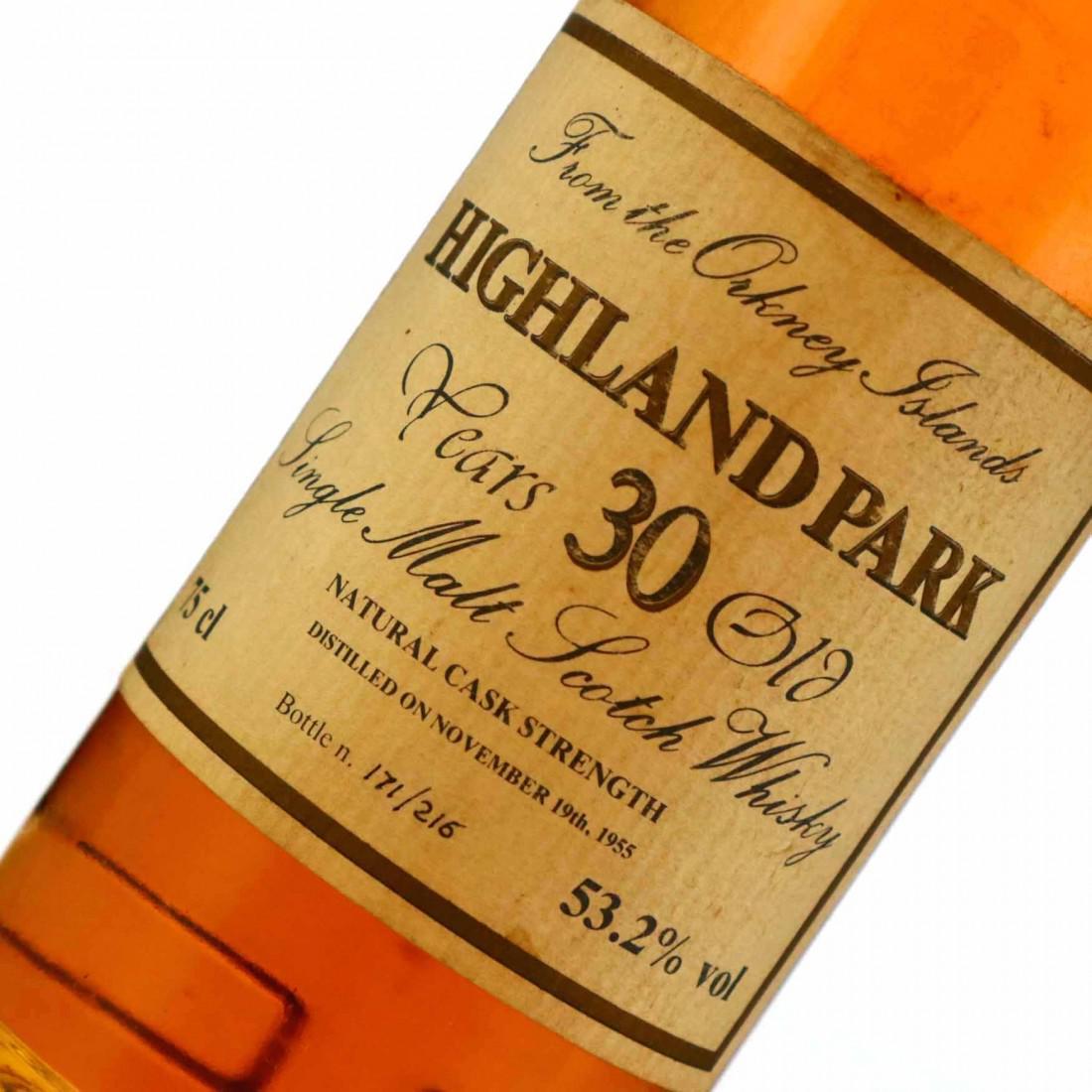 Highland Park 1955 Intertrade 30 Year Old Cask Strength