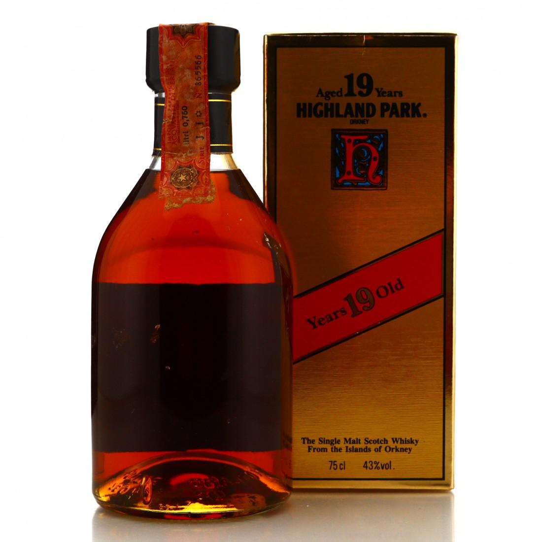 Highland Park 19 Year Old early 1980s / Ferraretto Import