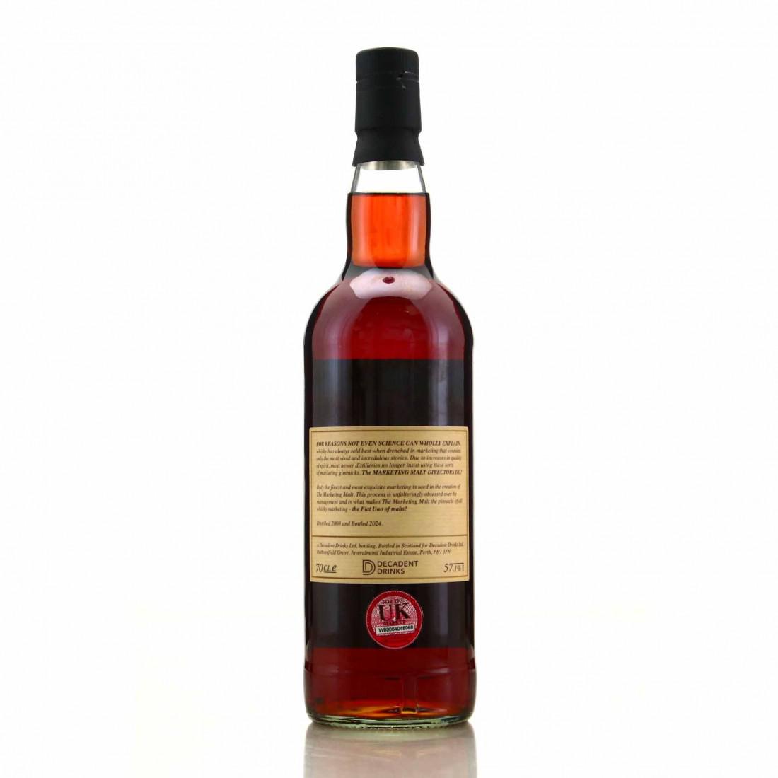 Macallan 'The Marketing Malt' 2008 Whisky Sponge 15 Year Old Edition No.88
