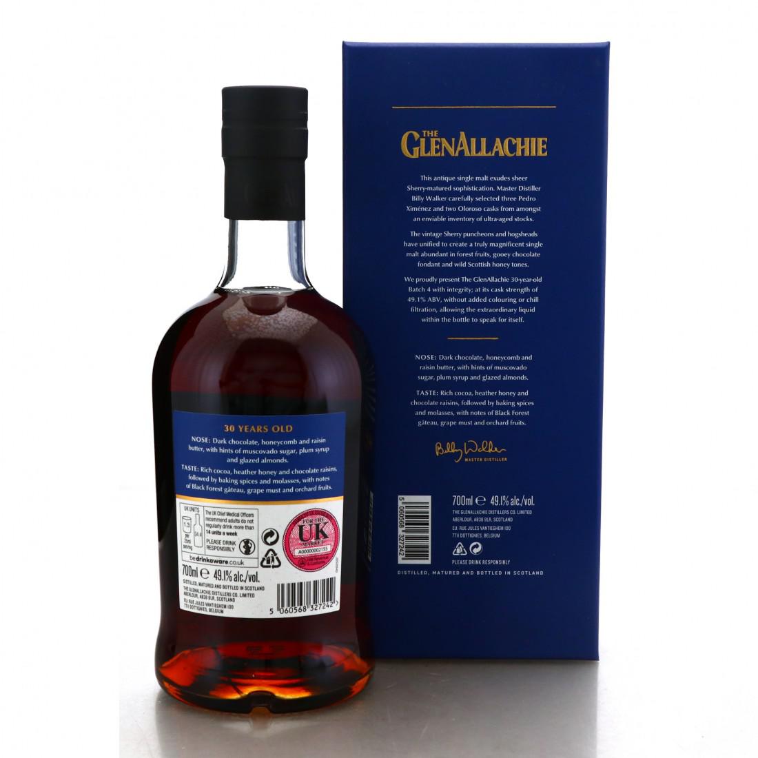 Glenallachie 30 Year Old Batch #4