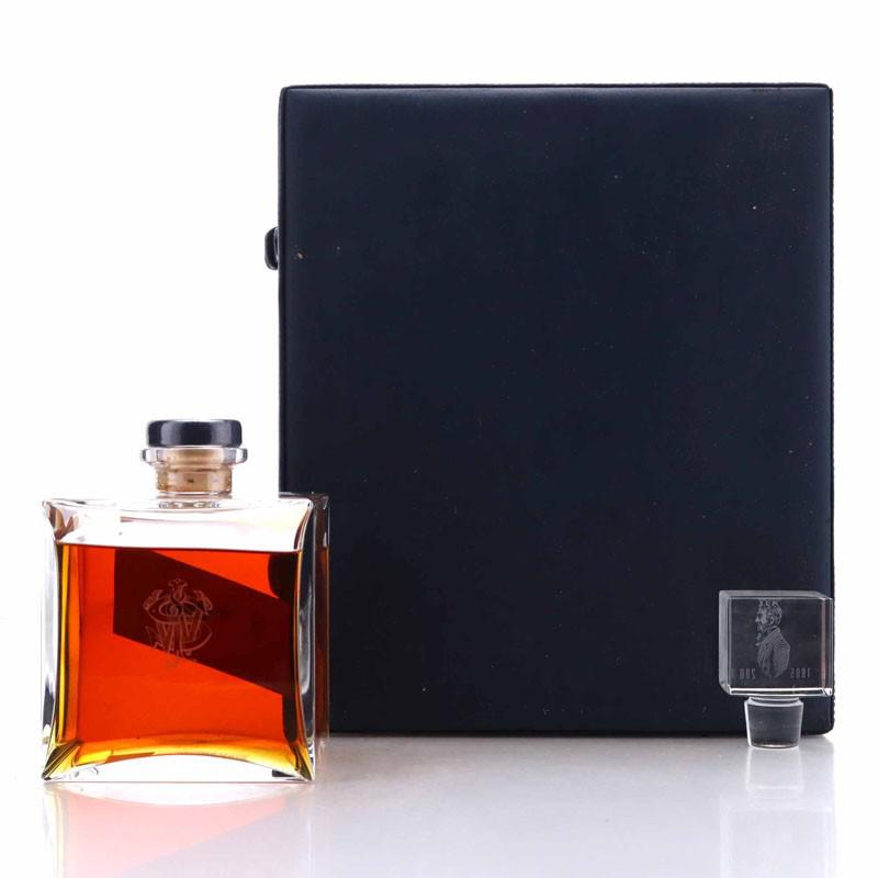 Johnnie Walker Blue Label Cask Strength Baccarat Decanter / 200th Anniversary