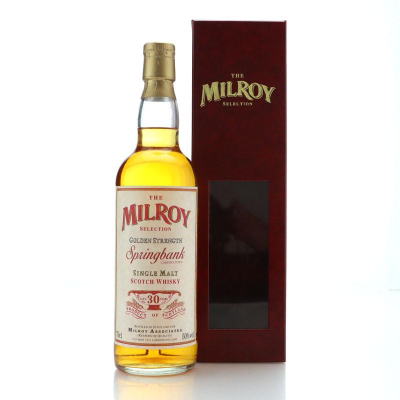 Springbank 30 Year Old Milroy Selection Golden Strength / 1996