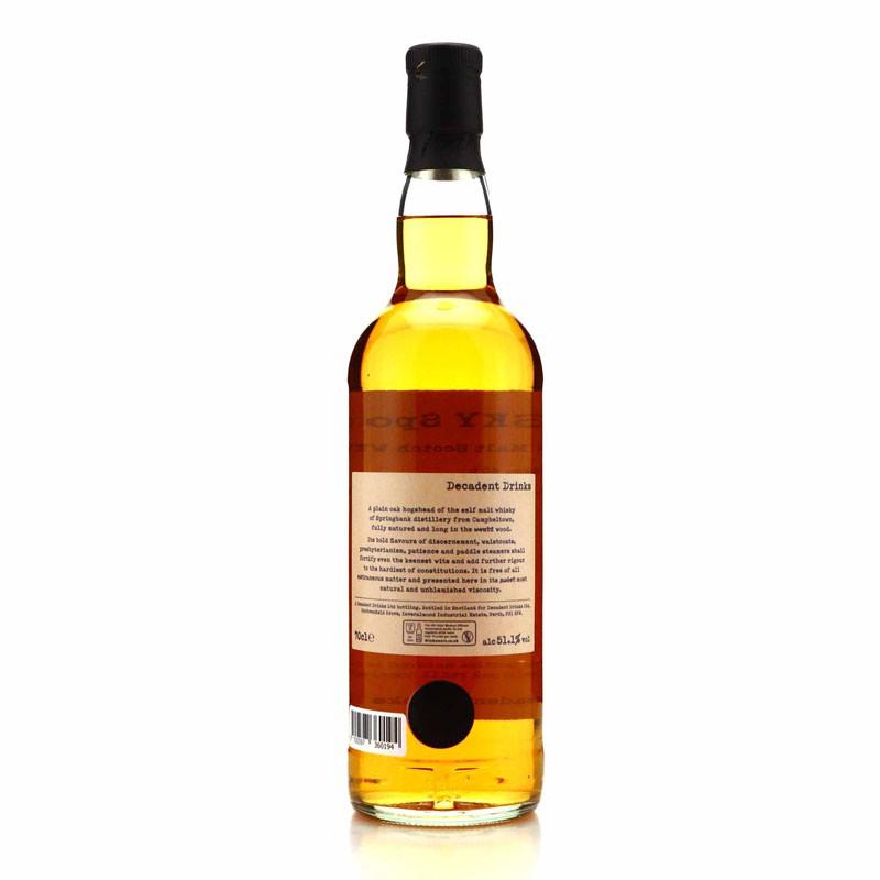 Springbank 1995 Whisky Sponge 26 Year Old Edition No.60b