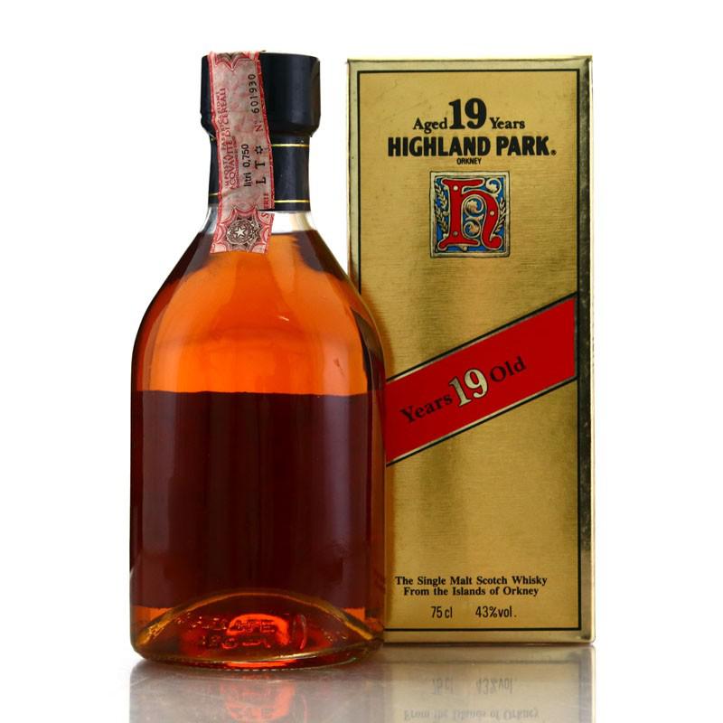 Highland Park 19 Year Old early 1980s / Ferraretto Import