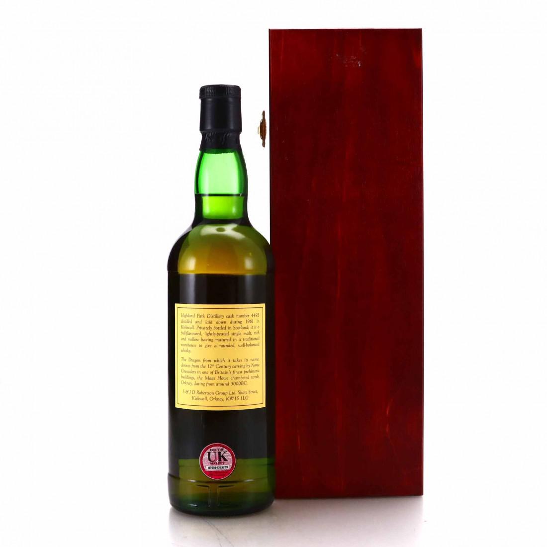 Highland Park 1961 The Dragon Cask #4493