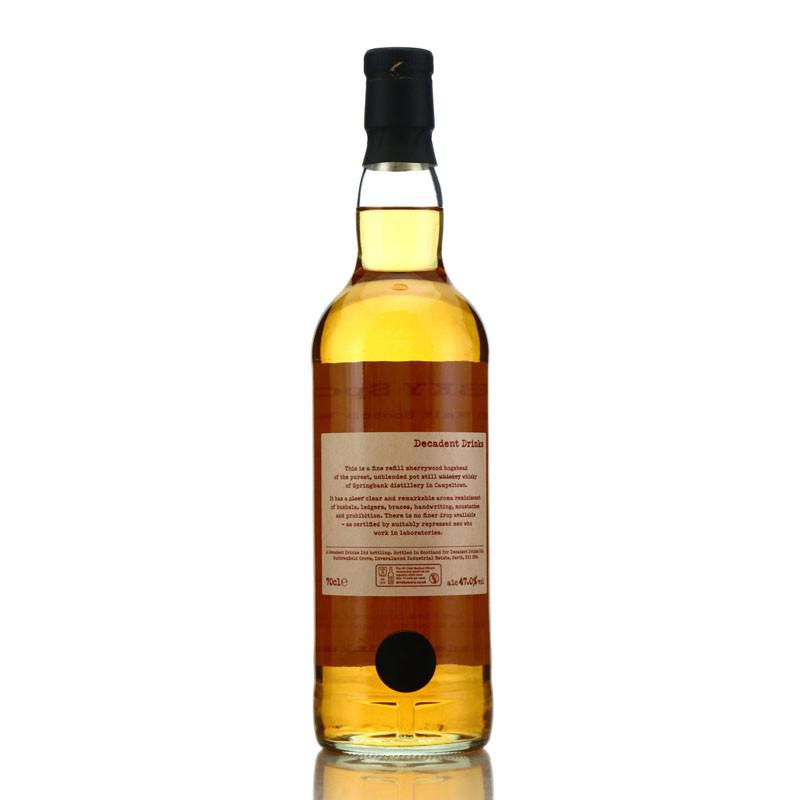 Springbank 1994 Whisky Sponge 27 Year Old Edition No.60a