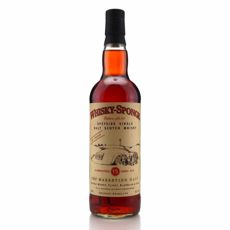 Macallan 'The Marketing Malt' 2008 Whisky Sponge 15 Year Old Edition No.88