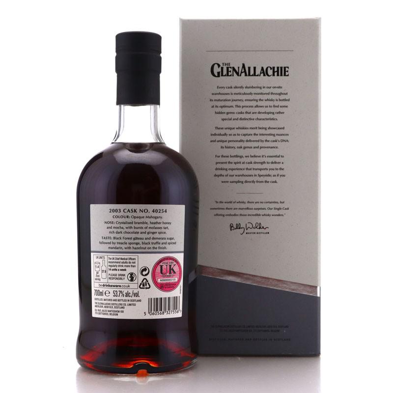 Glenallachie 2003 Single PX Cask 20 Year Old #40254 / Spirit of Speyside Festival 2024