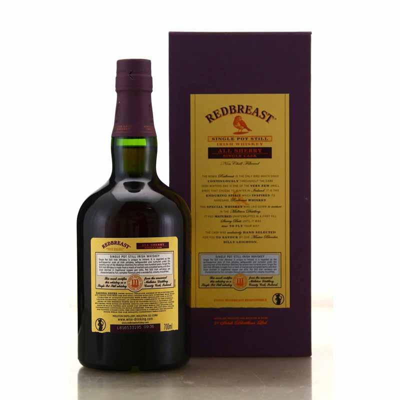 Redbreast 1991 Single Sherry Cask #82861 / The Temple Bar