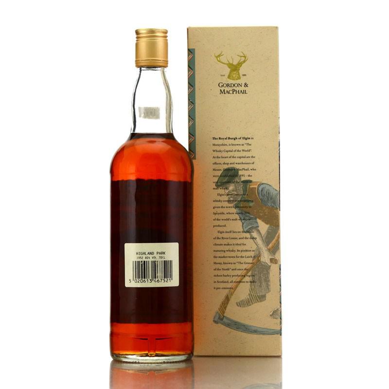 Highland Park 1952 Gordon MacPhail bottled 1996