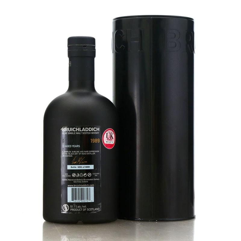 Bruichladdich 1989 Black Art 19 Year Old 1st Edition