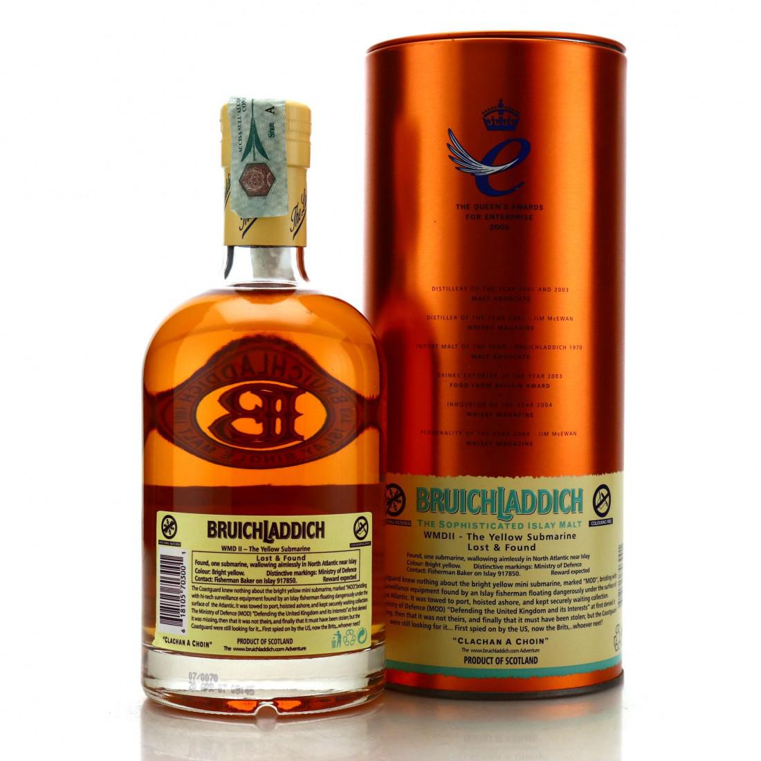 Bruichladdich 1991 Yellow Submarine 14 Year Old / WMD II