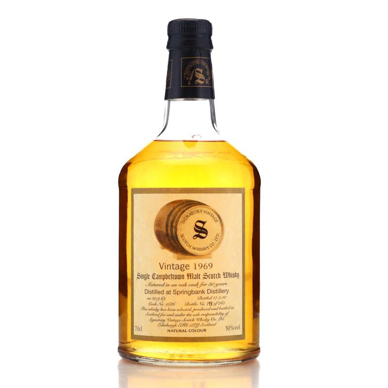 Springbank 1969 Signatory Vintage 30 Year Old