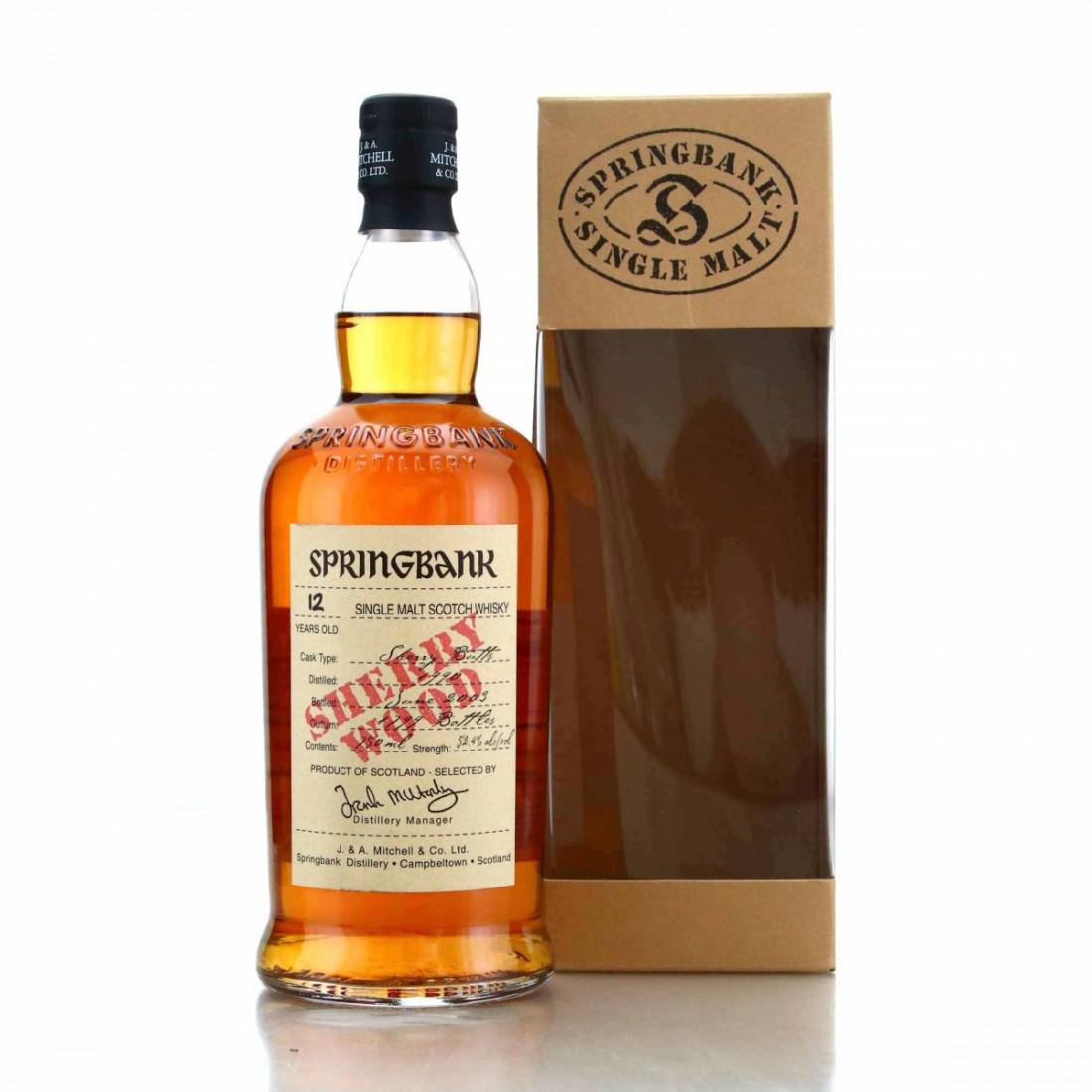 Springbank 1990 Sherry Wood 12 Year Old 75cl / Duty Paid Sample