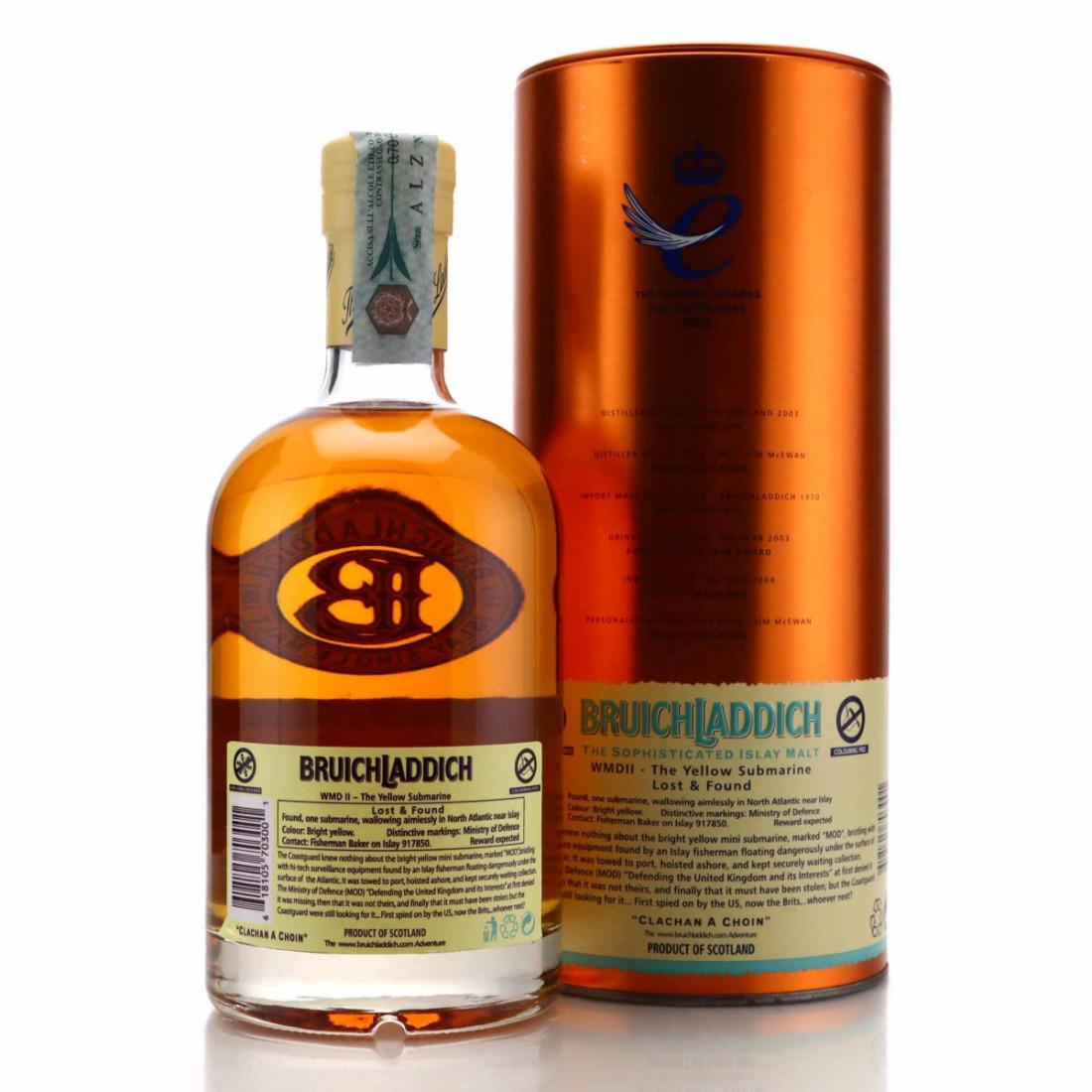 Bruichladdich 1991 Yellow Submarine 14 Year Old / WMD II