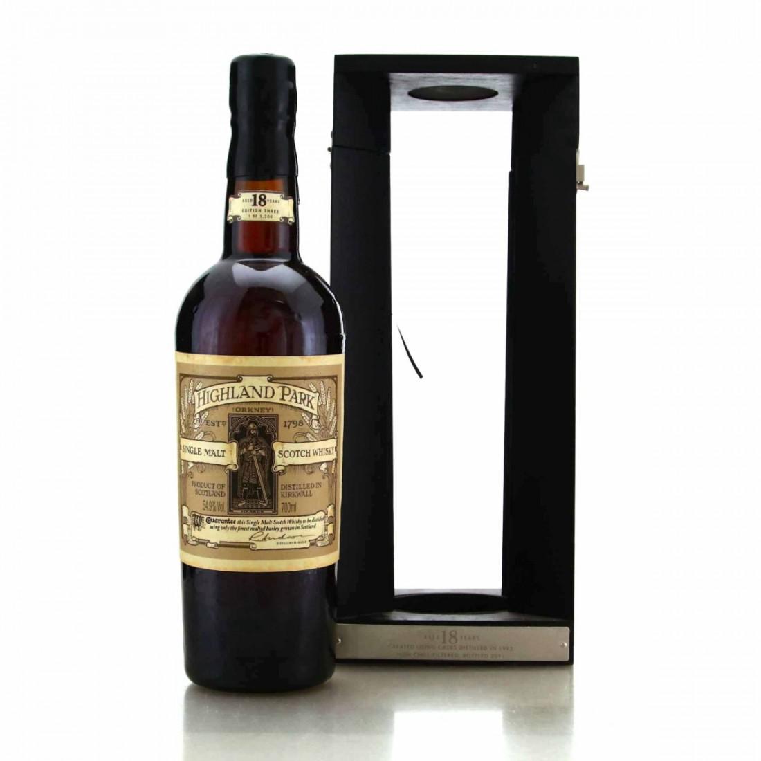 Highland Park Earl Haakon 18 Year Old