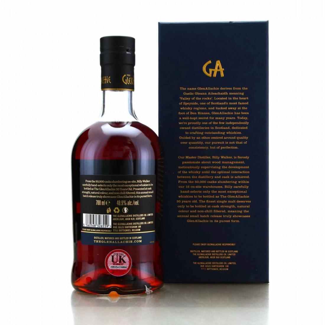 Glenallachie 30 Year Old Batch #3