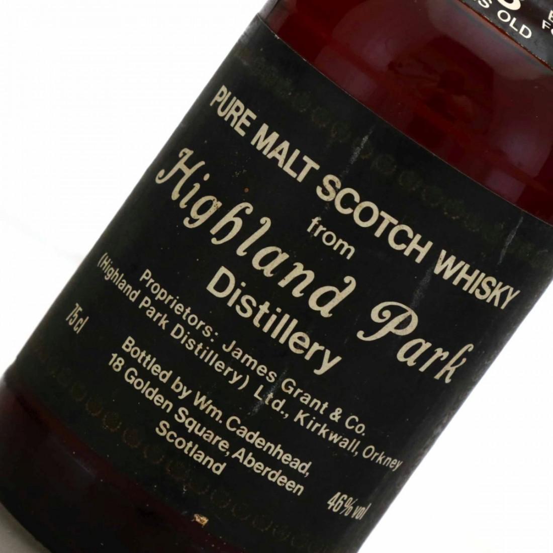 Highland Park 1954 Cadenhead's 28 Year Old
