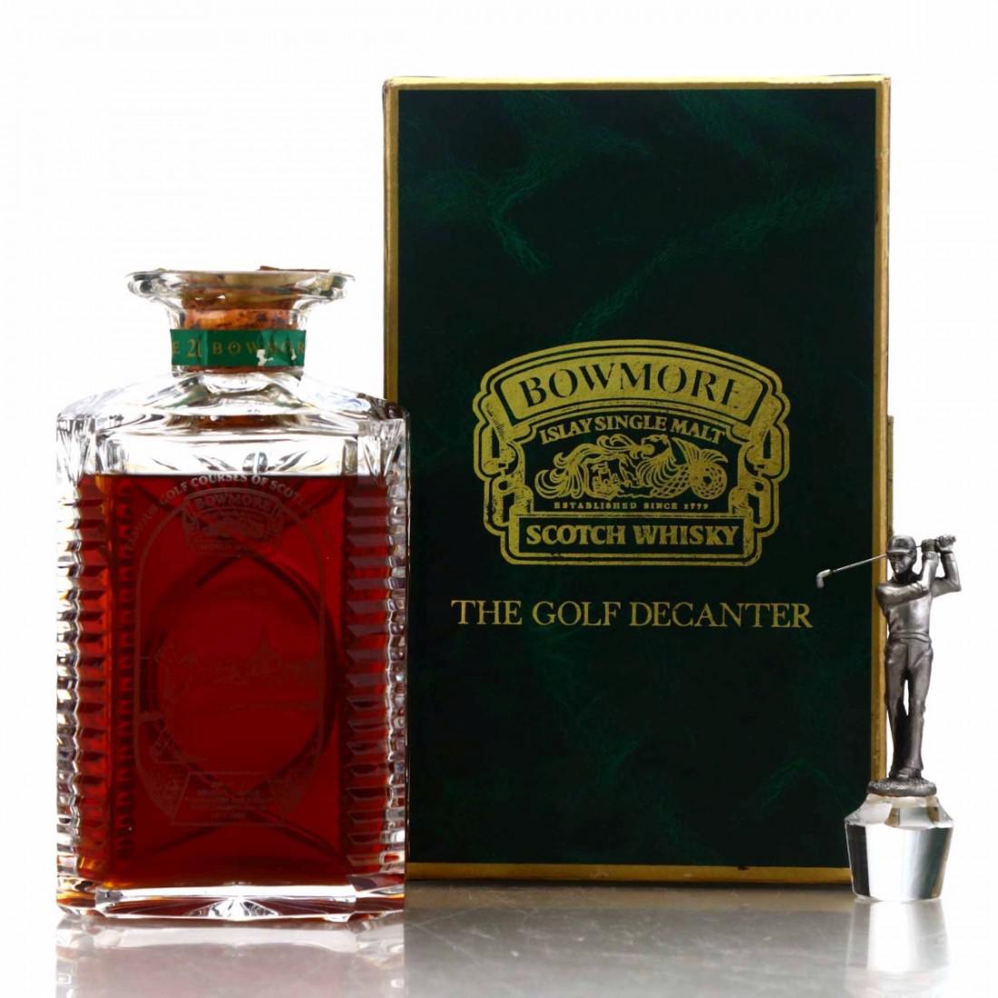 Bowmore 21 Year Old Golf Decanter / Turnberry