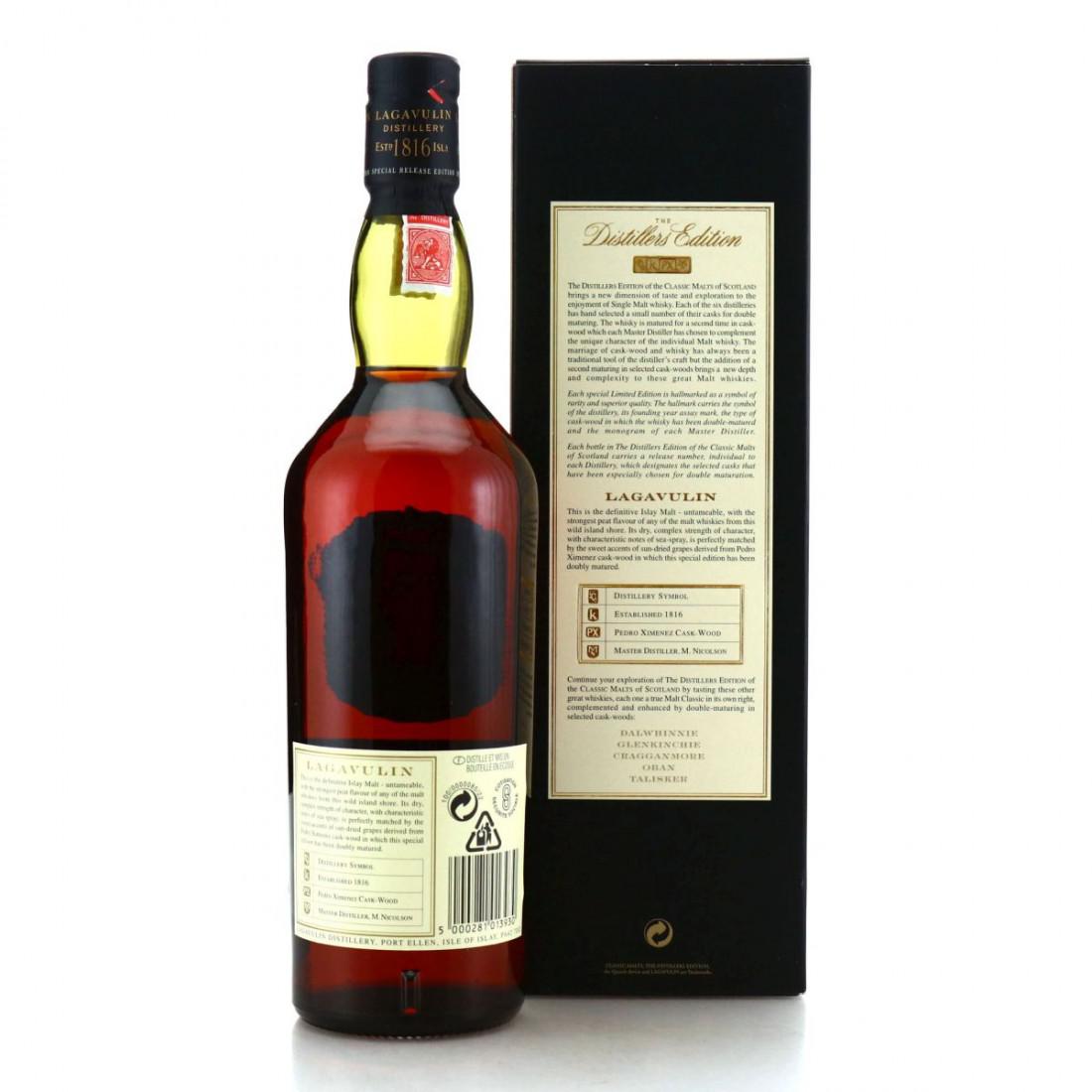 Lagavulin 1979 Distillers Edition lgv.4/463 / Inaugural Release
