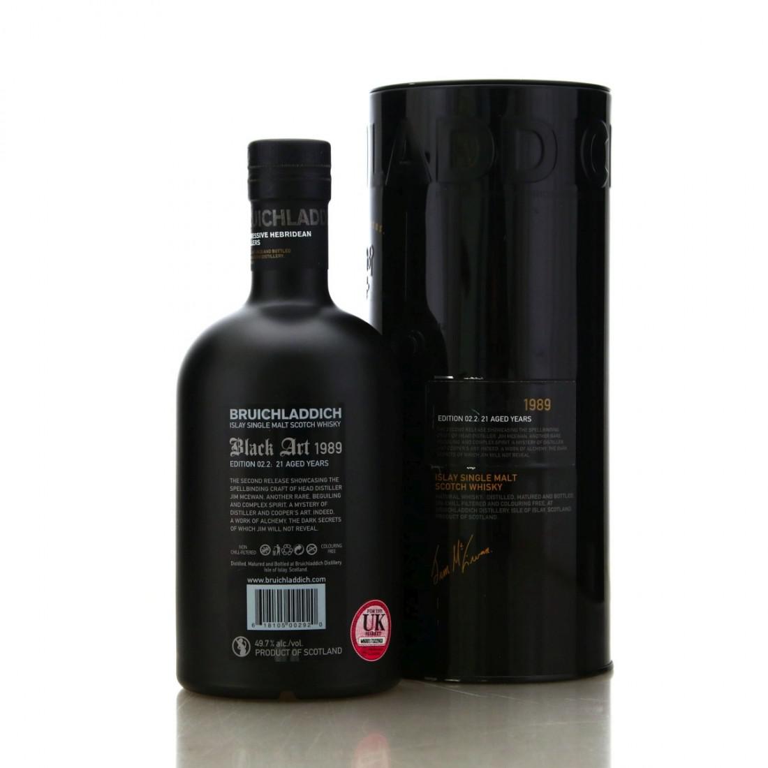 Bruichladdich 1989 Black Art 21 Year Old Edition 2.2