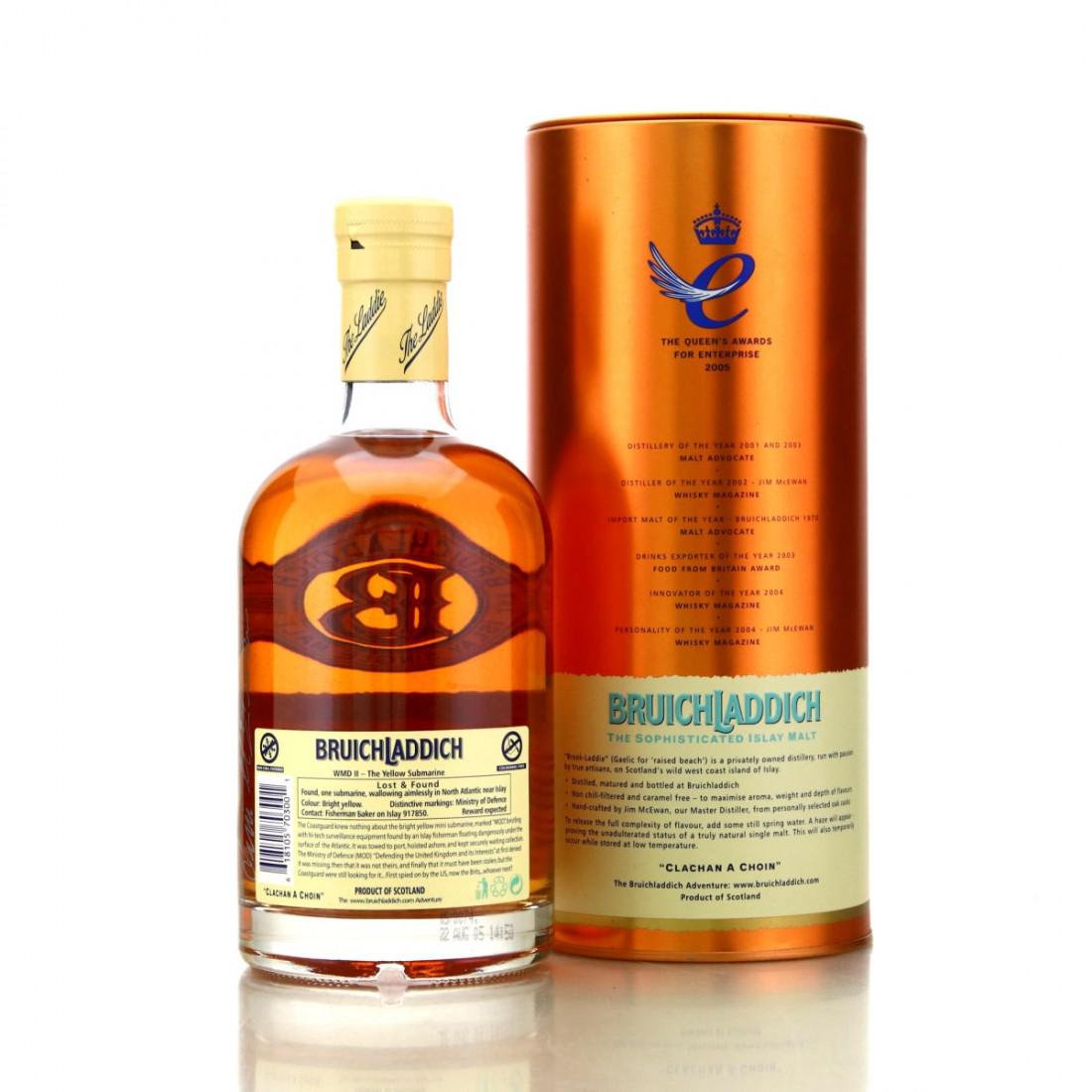 Bruichladdich 1991 Yellow Submarine 14 Year Old / WMD II - Signed