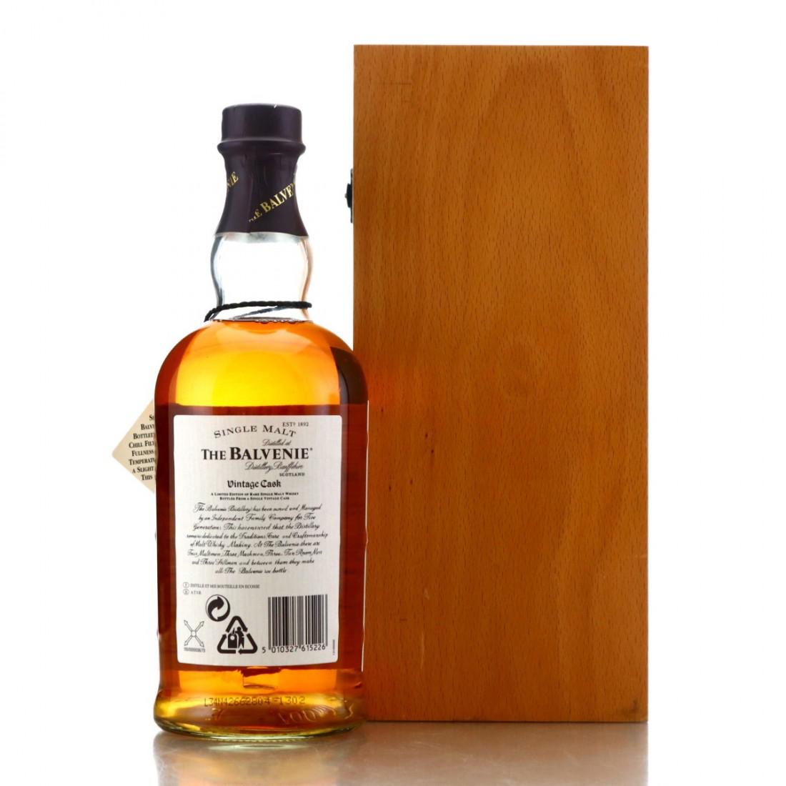 Balvenie 1973 Vintage Cask #7484