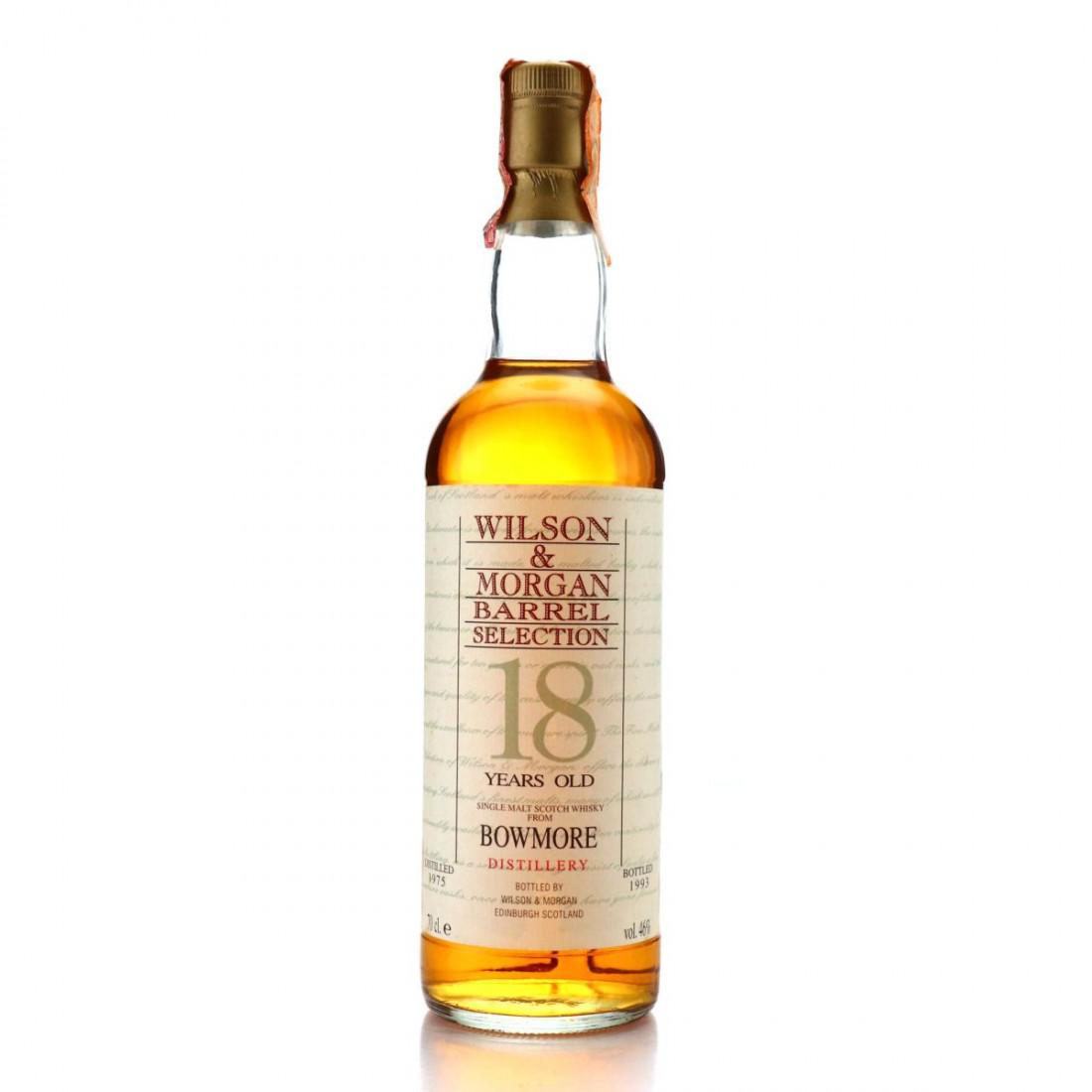 Bowmore 1975 Wilson and Morgan 18 Year Old