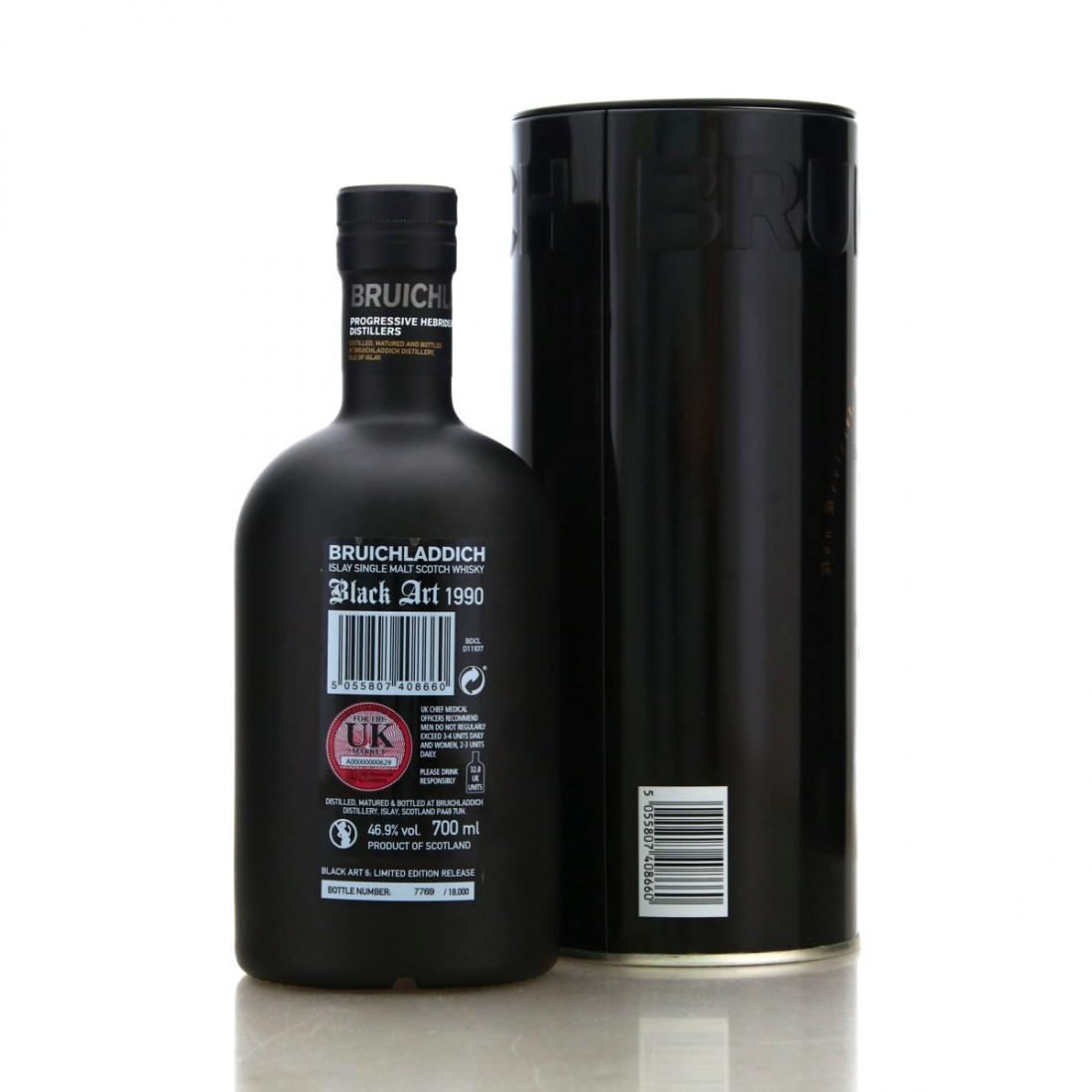 Bruichladdich 1990 Black Art 26 Year Old Edition 6.1