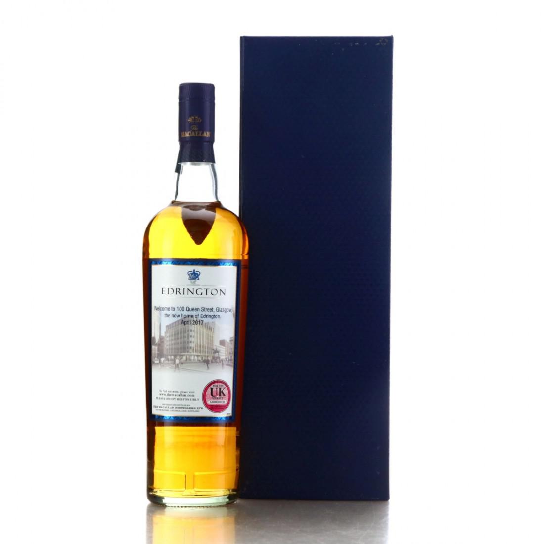 Macallan Welcome to 100 Queen Street / Edrington