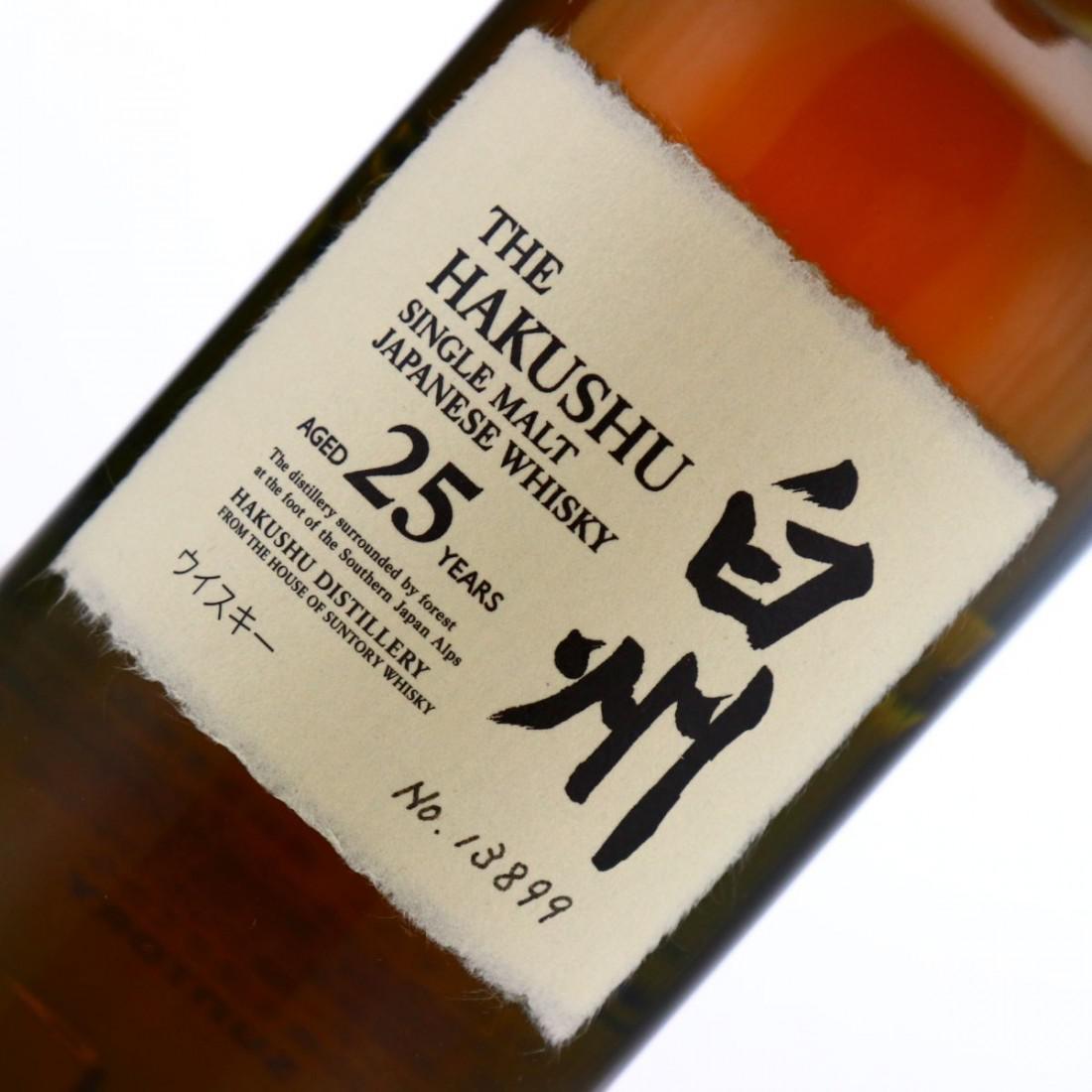 Hakushu 25 Year Old