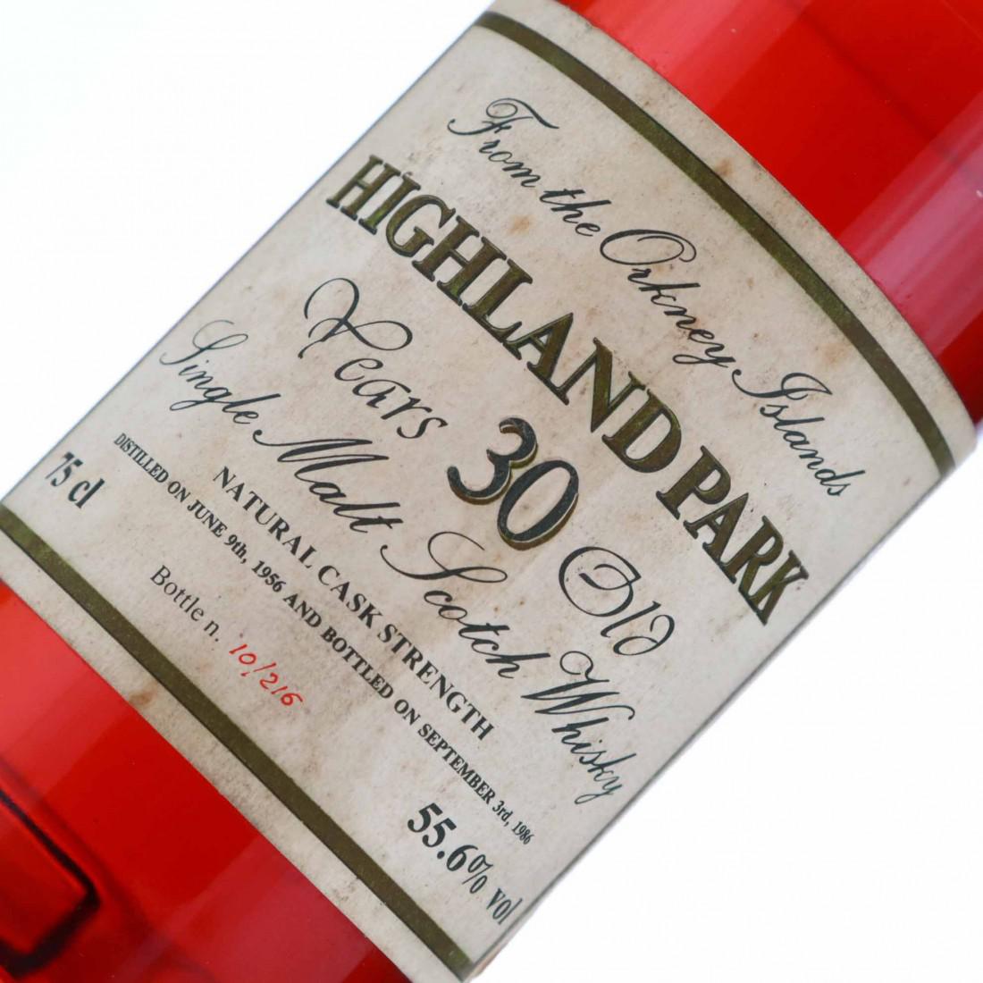 Highland Park 1956 Intertrade 30 Year Old Cask Strength