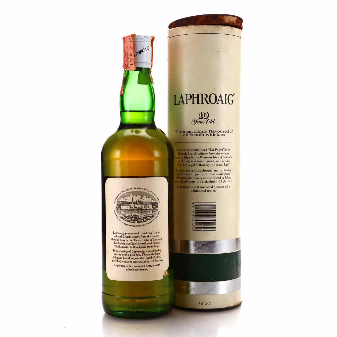 Laphroaig 10 Year Old early 1980s / Cinzano Import